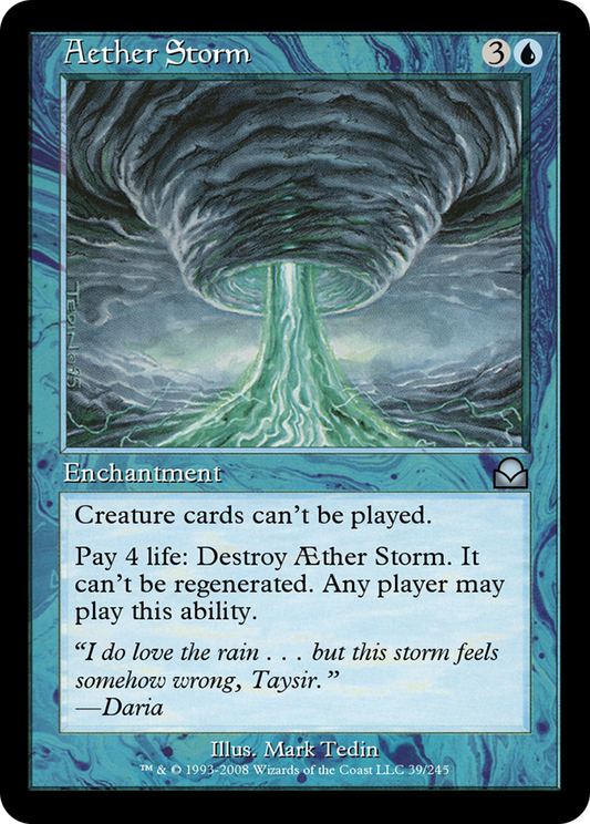 Aether Storm (ME2-039) - Masters Edition II - Premium MTG Single from Wizards of the Coast - Just $0! Shop now at Game Crave Tournament Store