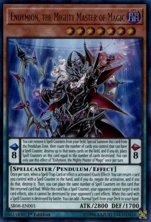 Endymion, the Mighty Master of Magic (SR08-EN001) - Structure Deck: Order of the Spellcasters 1st Edition - Premium Yugioh Single from Konami - Just $0.92! Shop now at Game Crave Tournament Store