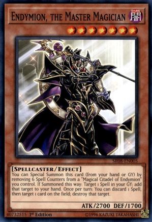 Endymion, the Master Magician (SR08-EN005) - Structure Deck: Order of the Spellcasters 1st Edition - Premium Yugioh Single from Konami - Just $0.24! Shop now at Game Crave Tournament Store