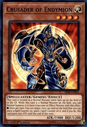 Crusader of Endymion (SR08-EN006) - Structure Deck: Order of the Spellcasters 1st Edition - Premium Yugioh Single from Konami - Just $0.25! Shop now at Game Crave Tournament Store