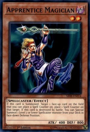 Apprentice Magician (SR08-EN014) - Structure Deck: Order of the Spellcasters 1st Edition - Premium Yugioh Single from Konami - Just $0.25! Shop now at Game Crave Tournament Store