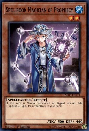 Spellbook Magician of Prophecy (SR08-EN018) - Structure Deck: Order of the Spellcasters 1st Edition - Premium Yugioh Single from Konami - Just $0.51! Shop now at Game Crave Tournament Store