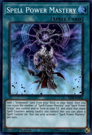Spell Power Mastery (SR08-EN022) - Structure Deck: Order of the Spellcasters 1st Edition - Premium Yugioh Single from Konami - Just $1.11! Shop now at Game Crave Tournament Store