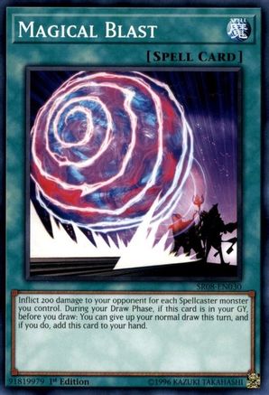 Magical Blast (SR08-EN030) - Structure Deck: Order of the Spellcasters 1st Edition - Premium Yugioh Single from Konami - Just $0.25! Shop now at Game Crave Tournament Store