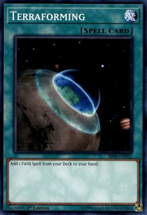 Terraforming (SR08-EN032) - Structure Deck: Order of the Spellcasters 1st Edition - Premium Yugioh Single from Konami - Just $0.26! Shop now at Game Crave Tournament Store