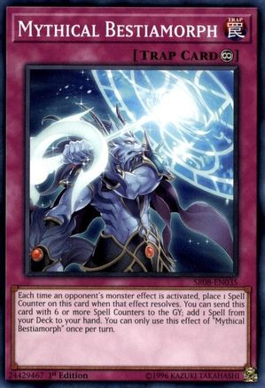 Mythical Bestiamorph (SR08-EN035) - Structure Deck: Order of the Spellcasters 1st Edition - Premium Yugioh Single from Konami - Just $0.25! Shop now at Game Crave Tournament Store
