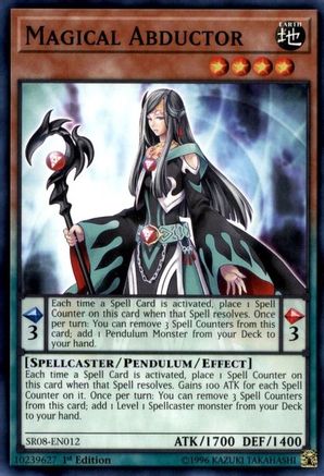 Magical Abductor (SR08-EN012) - Structure Deck: Order of the Spellcasters 1st Edition - Premium Yugioh Single from Konami - Just $0.26! Shop now at Game Crave Tournament Store