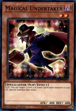 Magical Undertaker (SR08-EN019) - Structure Deck: Order of the Spellcasters 1st Edition - Premium Yugioh Single from Konami - Just $0.25! Shop now at Game Crave Tournament Store
