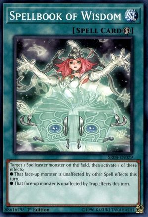 Spellbook of Wisdom (SR08-EN029) - Structure Deck: Order of the Spellcasters 1st Edition - Premium Yugioh Single from Konami - Just $0.25! Shop now at Game Crave Tournament Store