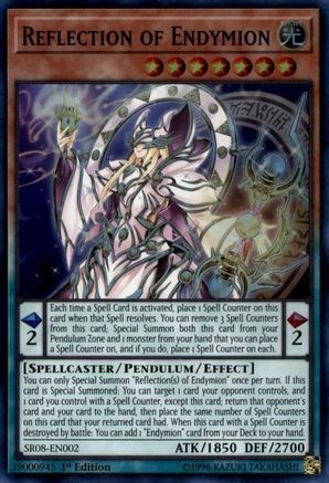 Reflection of Endymion (SR08-EN002) - Structure Deck: Order of the Spellcasters 1st Edition - Premium Yugioh Single from Konami - Just $0.30! Shop now at Game Crave Tournament Store