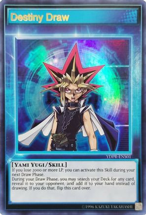 Destiny Draw (April 2019) (YDPR-ENS01) - Yu-Gi-Oh! Day Promos Unlimited - Premium Yugioh Single from Konami - Just $0.95! Shop now at Game Crave Tournament Store