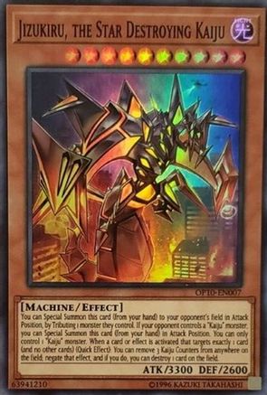 Jizukiru, the Star Destroying Kaiju (OP10-EN007) - OTS Tournament Pack 10 Unlimited - Premium Yugioh Single from Konami - Just $0.72! Shop now at Game Crave Tournament Store