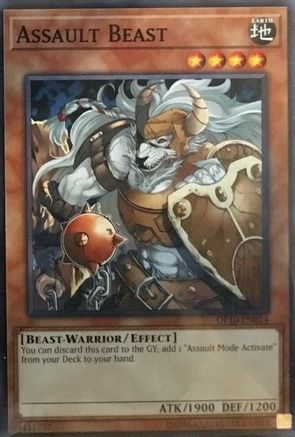 Assault Beast (OP10-EN014) - OTS Tournament Pack 10 Unlimited - Premium Yugioh Single from Konami - Just $0.25! Shop now at Game Crave Tournament Store