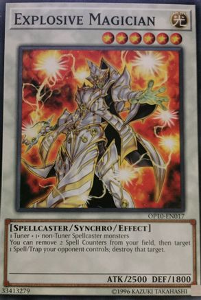 Explosive Magician (OP10-EN017) - OTS Tournament Pack 10 Unlimited - Premium Yugioh Single from Konami - Just $0.25! Shop now at Game Crave Tournament Store