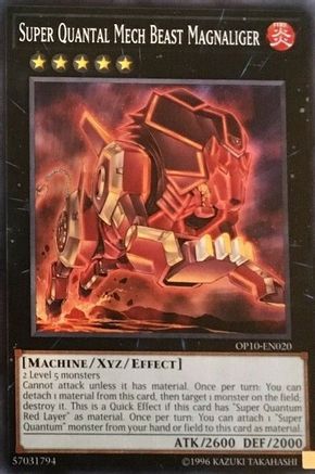 Super Quantal Mech Beast Magnaliger (OP10-EN020) - OTS Tournament Pack 10 Unlimited - Premium Yugioh Single from Konami - Just $0.43! Shop now at Game Crave Tournament Store