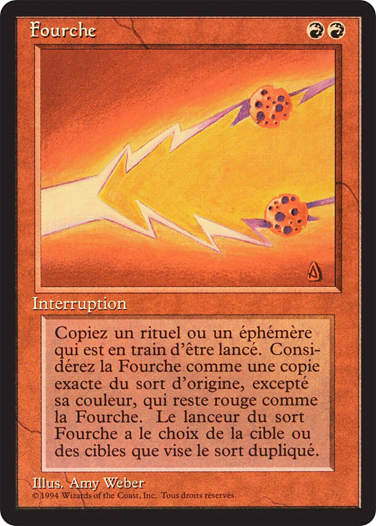 Fork (FBB-153) - Foreign Black Border - Premium MTG Single from Wizards of the Coast - Just $71.99! Shop now at Game Crave Tournament Store