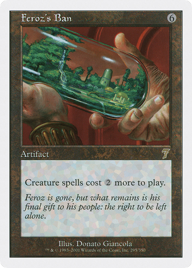Feroz's Ban (7ED-295) - Seventh Edition - Premium MTG Single from Wizards of the Coast - Just $0.08! Shop now at Game Crave Tournament Store