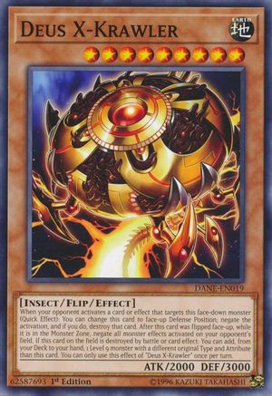 Deus X-Krawler (DANE-EN019) - Dark Neostorm Unlimited - Premium Yugioh Single from Konami - Just $0.25! Shop now at Game Crave Tournament Store