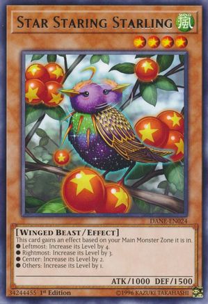 Star Staring Starling (DANE-EN024) - Dark Neostorm 1st Edition - Premium Yugioh Single from Konami - Just $0.25! Shop now at Game Crave Tournament Store