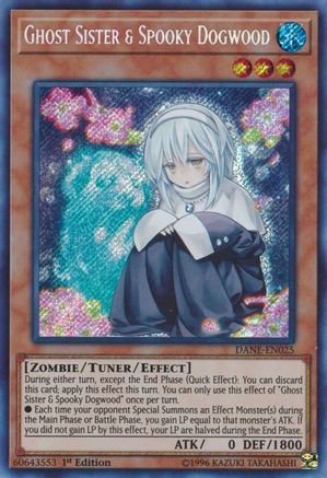 Ghost Sister & Spooky Dogwood (DANE-EN025) - Dark Neostorm Unlimited - Premium Yugioh Single from Konami - Just $0.98! Shop now at Game Crave Tournament Store