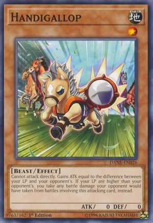 Handigallop (DANE-EN026) - Dark Neostorm Unlimited - Premium Yugioh Single from Konami - Just $0.25! Shop now at Game Crave Tournament Store