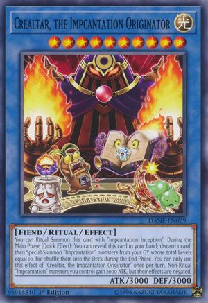 Crealtar, the Impcantation Originator (DANE-EN029) - Dark Neostorm 1st Edition - Premium Yugioh Single from Konami - Just $0.25! Shop now at Game Crave Tournament Store