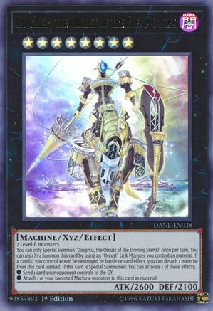 Dingirsu, the Orcust of the Evening Star (DANE-EN038) - Dark Neostorm 1st Edition - Premium Yugioh Single from Konami - Just $0.73! Shop now at Game Crave Tournament Store