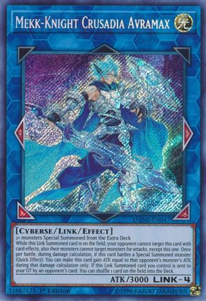 Mekk-Knight Crusadia Avramax (DANE-EN047) - Dark Neostorm Unlimited - Premium Yugioh Single from Konami - Just $1.30! Shop now at Game Crave Tournament Store