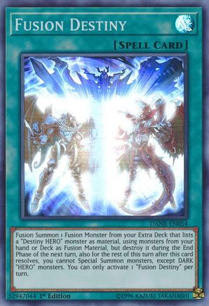 Fusion Destiny (DANE-EN054) - Dark Neostorm Unlimited - Premium Yugioh Single from Konami - Just $0.97! Shop now at Game Crave Tournament Store