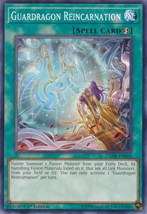 Guardragon Reincarnation (DANE-EN060) - Dark Neostorm Unlimited - Premium Yugioh Single from Konami - Just $0.08! Shop now at Game Crave Tournament Store