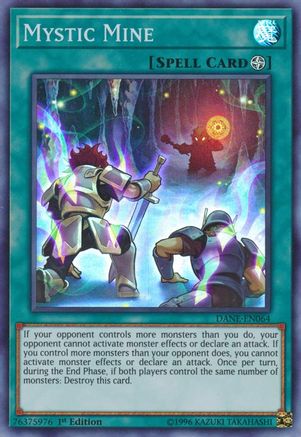 Mystic Mine (DANE-EN064) - Dark Neostorm 1st Edition - Premium Yugioh Single from Konami - Just $0.73! Shop now at Game Crave Tournament Store