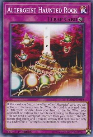 Altergeist Haunted Rock (DANE-EN068) - Dark Neostorm 1st Edition - Premium Yugioh Single from Konami - Just $0.26! Shop now at Game Crave Tournament Store