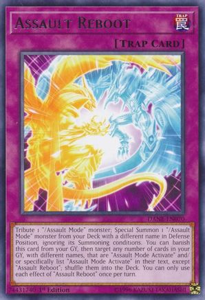 Assault Reboot (DANE-EN070) - Dark Neostorm 1st Edition - Premium Yugioh Single from Konami - Just $0.25! Shop now at Game Crave Tournament Store