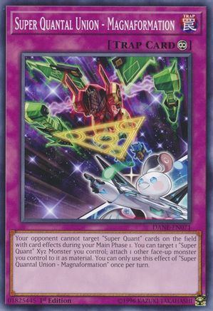 Super Quantal Union - Magnaformation (DANE-EN071) - Dark Neostorm 1st Edition - Premium Yugioh Single from Konami - Just $0.25! Shop now at Game Crave Tournament Store