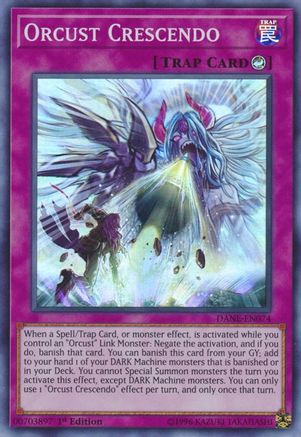 Orcust Crescendo (DANE-EN074) - Dark Neostorm 1st Edition - Premium Yugioh Single from Konami - Just $1.62! Shop now at Game Crave Tournament Store