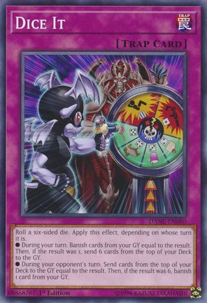 Dice It (DANE-EN080) - Dark Neostorm 1st Edition - Premium Yugioh Single from Konami - Just $0.25! Shop now at Game Crave Tournament Store
