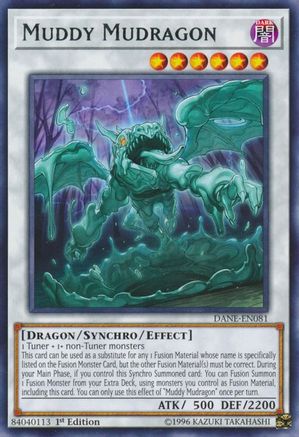 Muddy Mudragon (DANE-EN081) - Dark Neostorm 1st Edition - Premium Yugioh Single from Konami - Just $1.63! Shop now at Game Crave Tournament Store