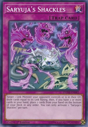 Saryuja's Shackles (DANE-EN082) - Dark Neostorm Unlimited - Premium Yugioh Single from Konami - Just $0.25! Shop now at Game Crave Tournament Store