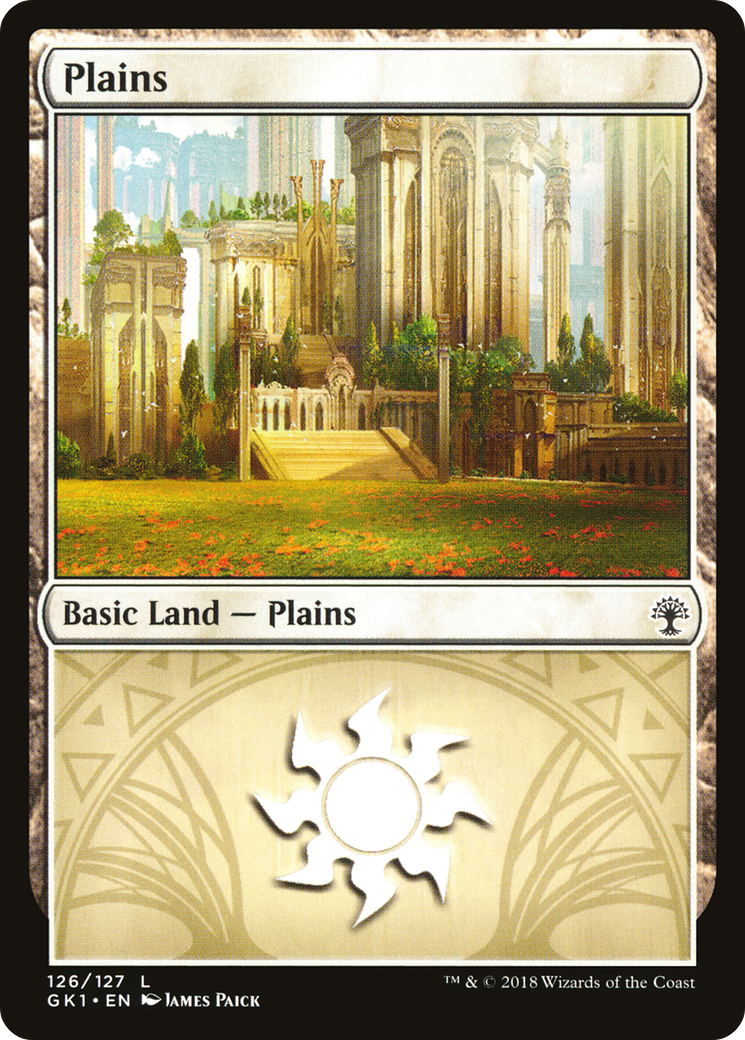 Plains (GK1-126) - GRN Guild Kit - Premium MTG Single from Wizards of the Coast - Just $0.08! Shop now at Game Crave Tournament Store