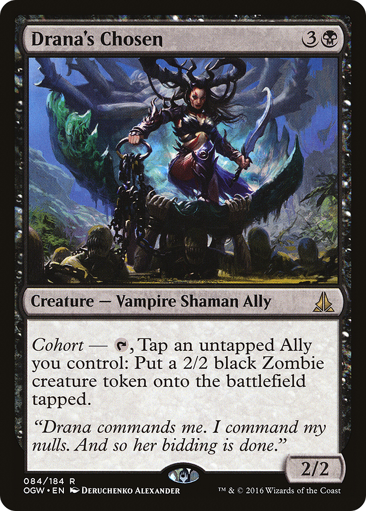 Drana's Chosen (OGW-084) - Oath of the Gatewatch - Premium MTG Single from Wizards of the Coast - Just $0.08! Shop now at Game Crave Tournament Store