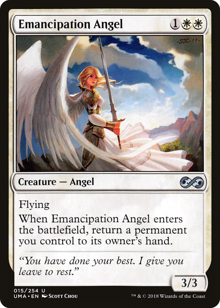 Emancipation Angel (UMA-015) - Ultimate Masters Foil - Premium MTG Single from Wizards of the Coast - Just $0.16! Shop now at Game Crave Tournament Store