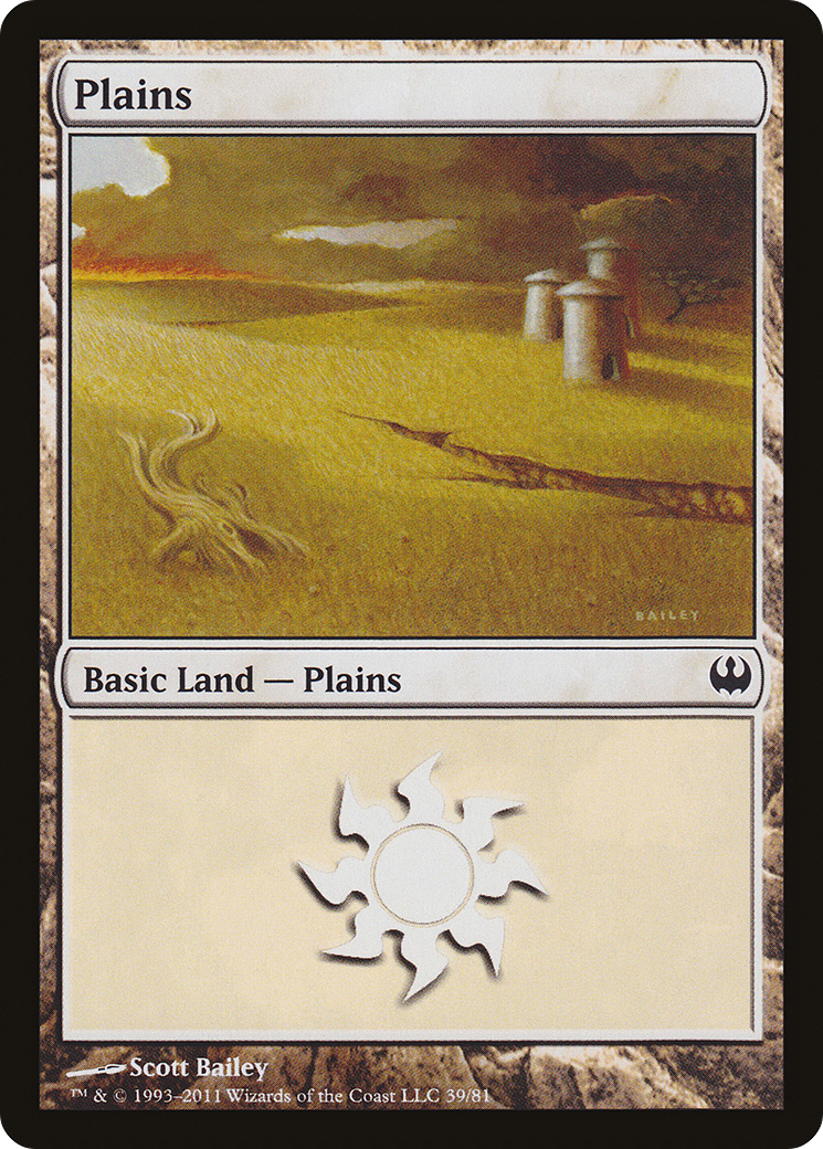Plains (DDG-039) - Duel Decks: Knights vs. Dragons - Premium MTG Single from Wizards of the Coast - Just $0.08! Shop now at Game Crave Tournament Store