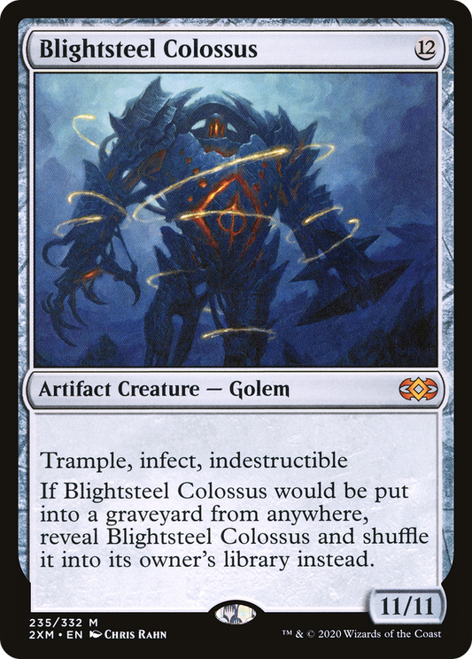 Blightsteel Colossus (2XM-235) - Double Masters - Premium MTG Single from Wizards of the Coast - Just $7.88! Shop now at Game Crave Tournament Store