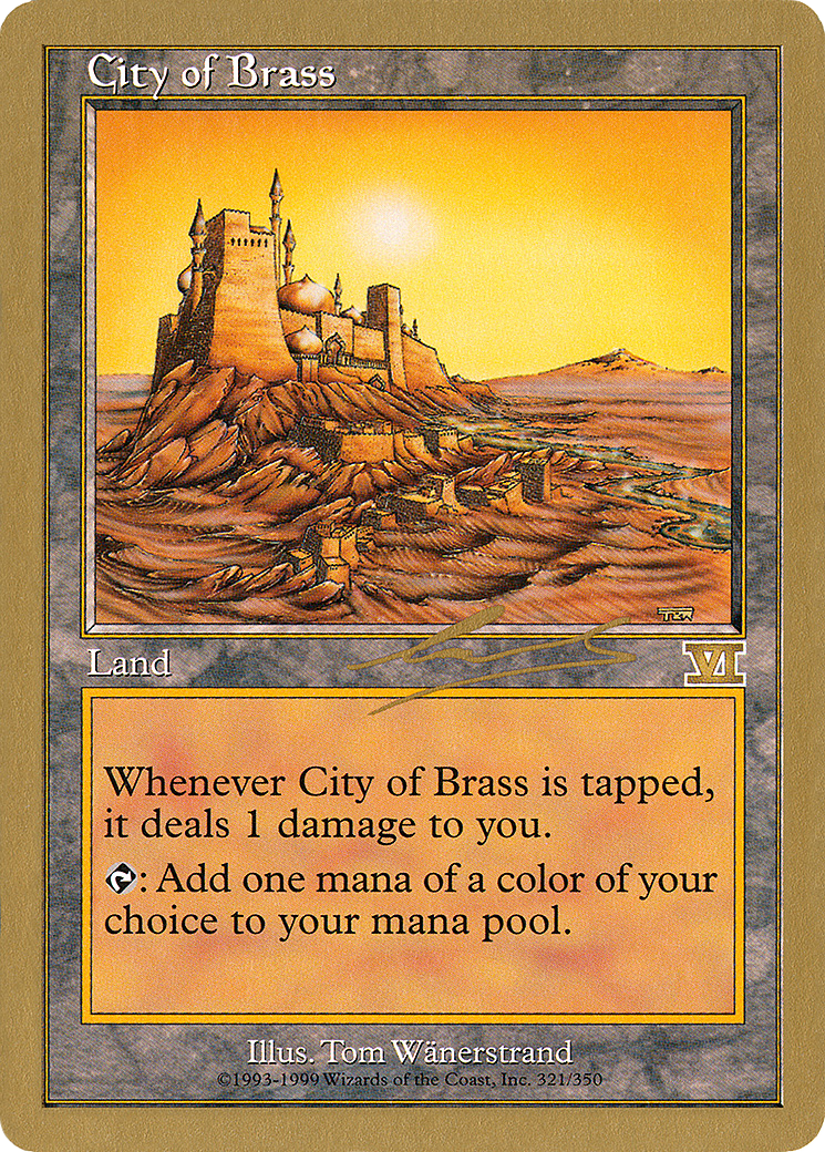 City of Brass (WC00-NL321) - World Championship Decks 2000 - Premium MTG Single from Wizards of the Coast - Just $2.14! Shop now at Game Crave Tournament Store