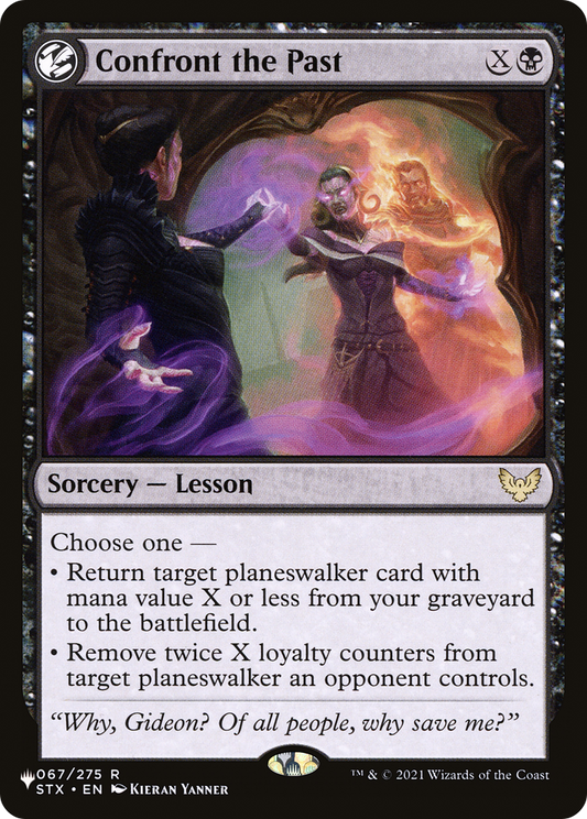 Confront the Past (PLIST-674) - The List: (lesson) - Premium MTG Single from Wizards of the Coast - Just $0.08! Shop now at Game Crave Tournament Store