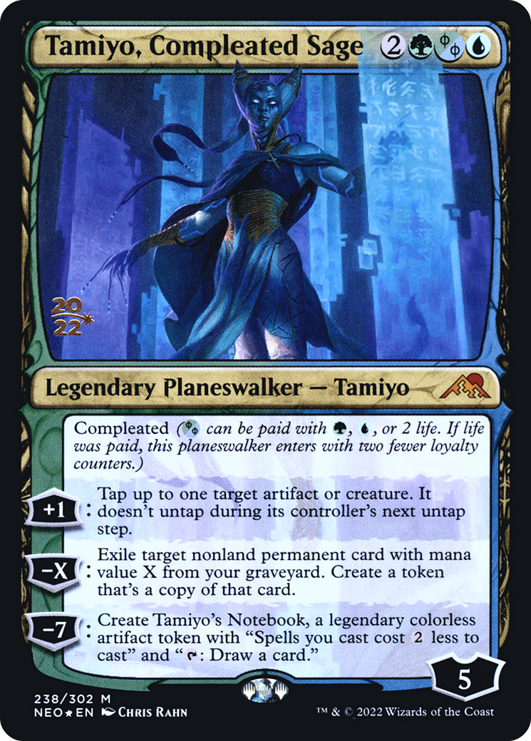 Tamiyo, Compleated Sage (PNEO-238S) - Kamigawa: Neon Dynasty Promos Foil - Premium MTG Single from Wizards of the Coast - Just $2! Shop now at Game Crave Tournament Store