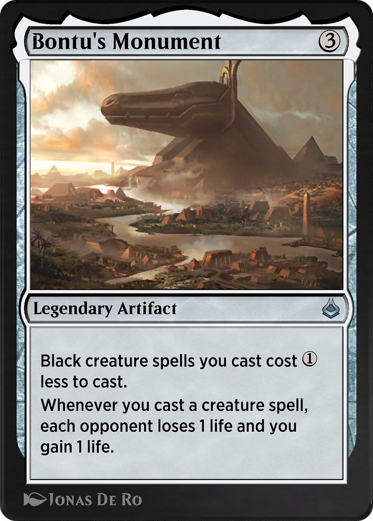 Bontu's Monument (AKR-269) - Amonkhet Remastered - Premium MTG Single from Wizards of the Coast - Just $0! Shop now at Game Crave Tournament Store