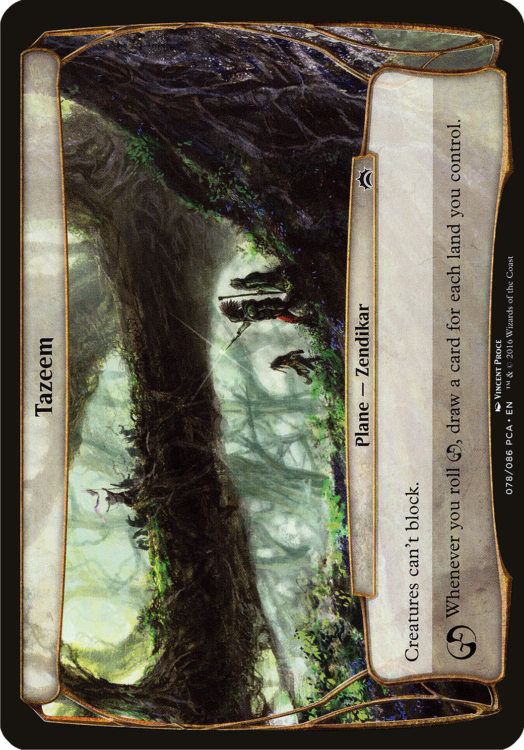 Tazeem (OPCA-078) - Planechase Anthology Planes - Premium MTG Single from Wizards of the Coast - Just $21.12! Shop now at Game Crave Tournament Store