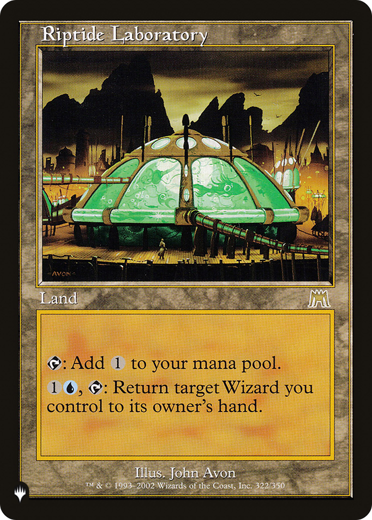 Riptide Laboratory (PLIST-295) - The List - Premium MTG Single from Wizards of the Coast - Just $1.19! Shop now at Game Crave Tournament Store