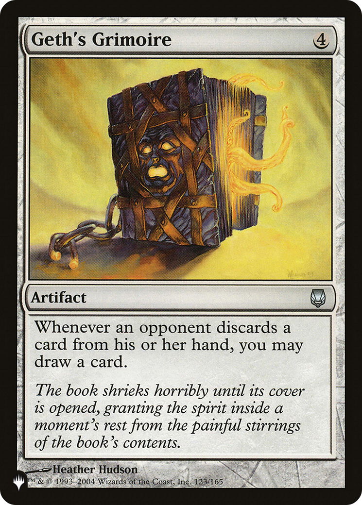Geth's Grimoire (PLIST-1000) - The List - Premium MTG Single from Wizards of the Coast - Just $1.33! Shop now at Game Crave Tournament Store